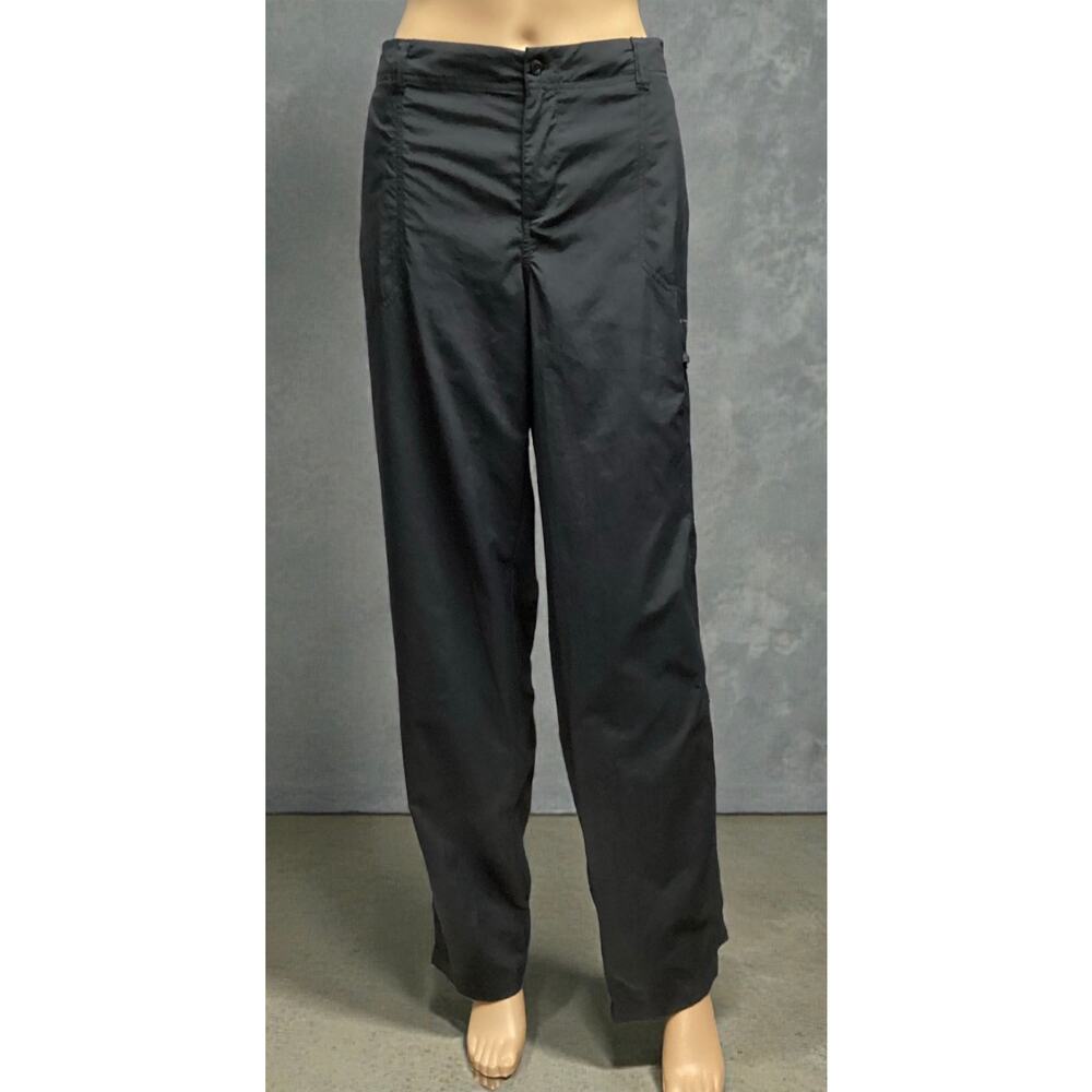 Columbia Omni Shade hiking outdoor fishing gear pants size 12 black